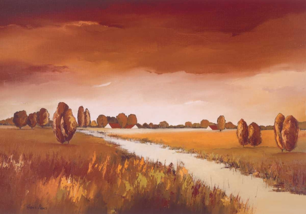 Down the river II art print by Hans Paus for $57.95 CAD