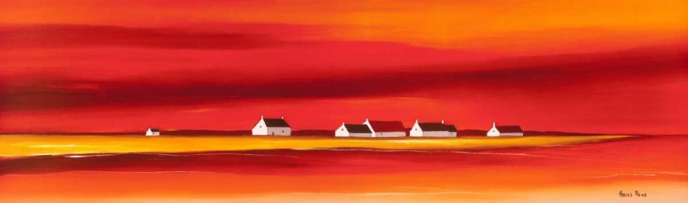 Sundown II art print by Hans Paus for $57.95 CAD