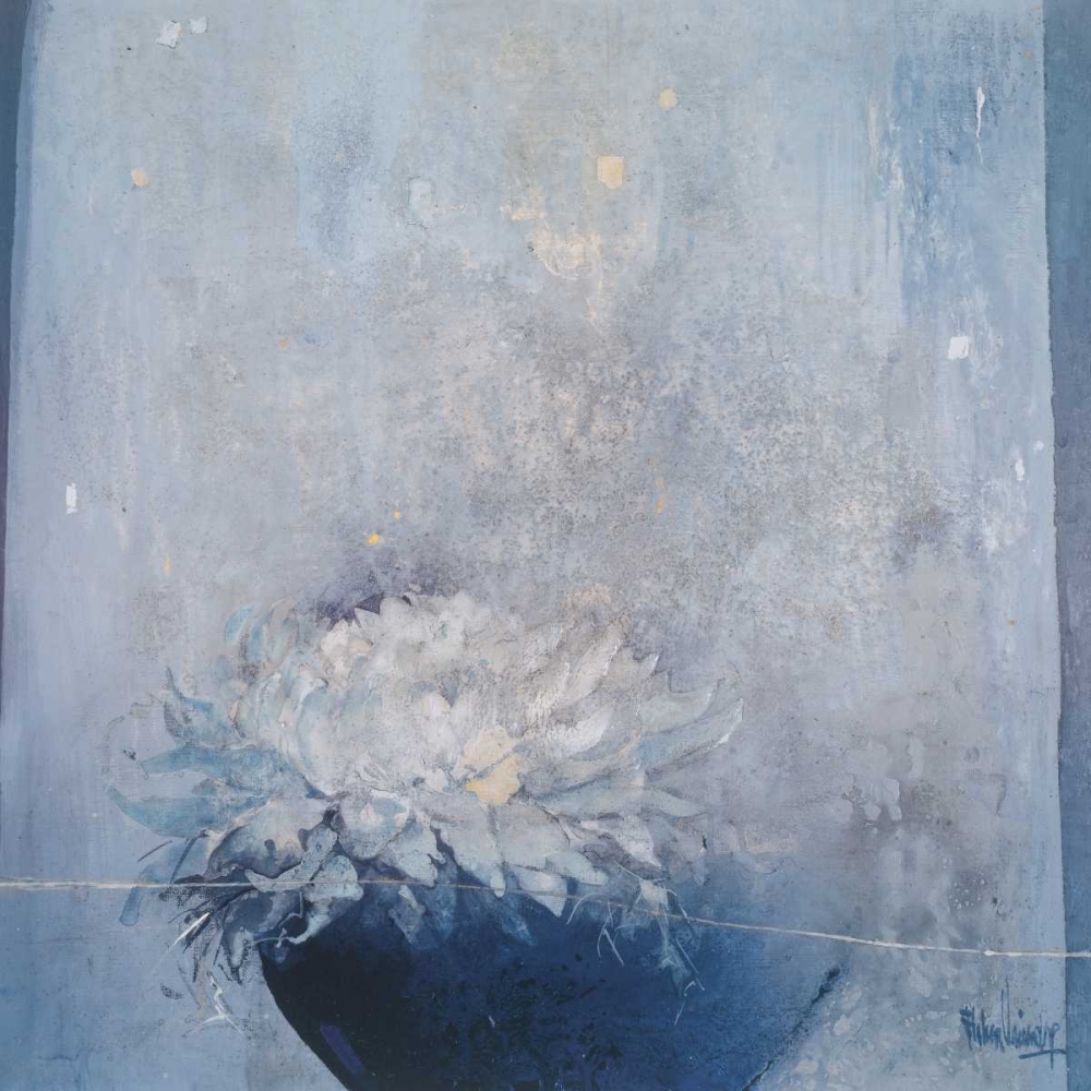 Blue Magnificence II art print by Heleen Vriesendorp for $57.95 CAD