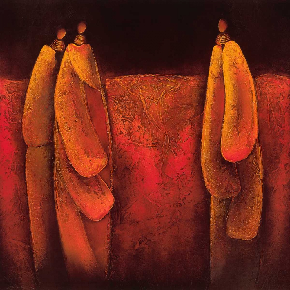 Personages I art print by Liesbeth Optendrees for $57.95 CAD