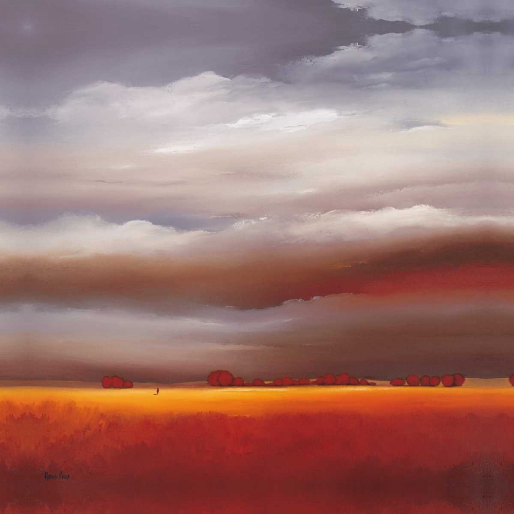 Evening walk II art print by Hans Paus for $57.95 CAD