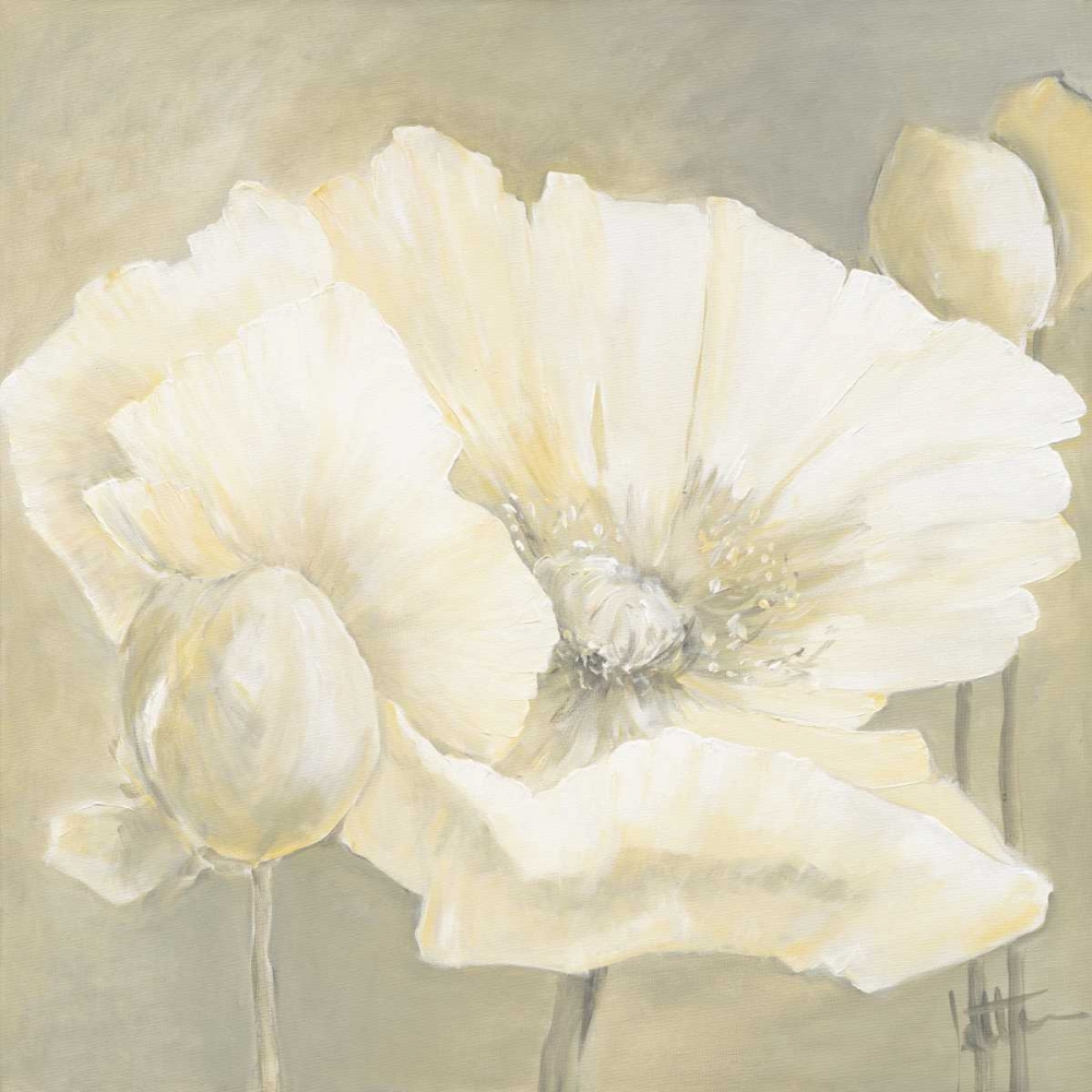 Poppy in white II art print by Jettie Roseboom for $57.95 CAD