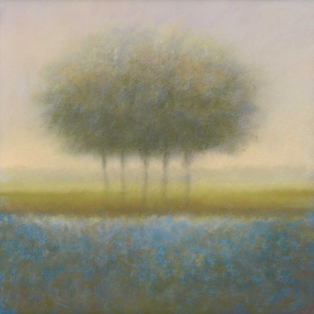 Blue group of trees art print by Hans Dolieslager for $57.95 CAD