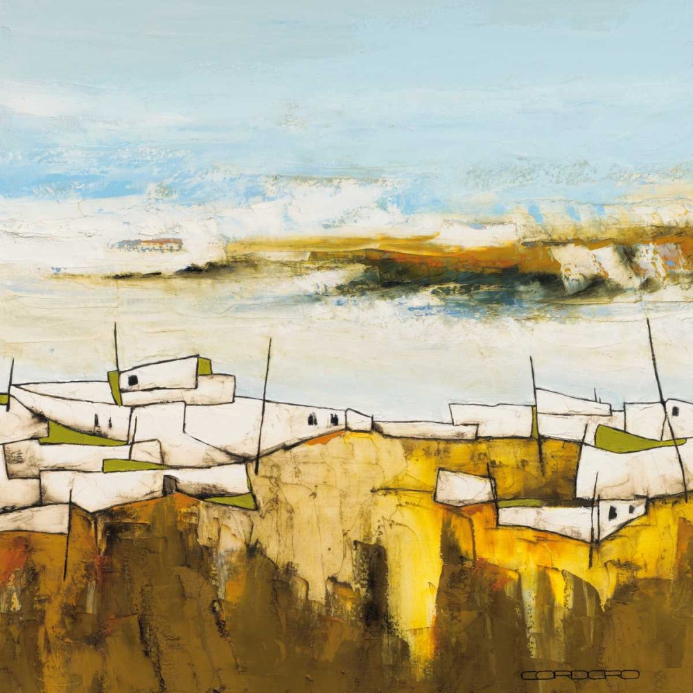 Peaceful village II art print by Emiliana Cordaro for $57.95 CAD