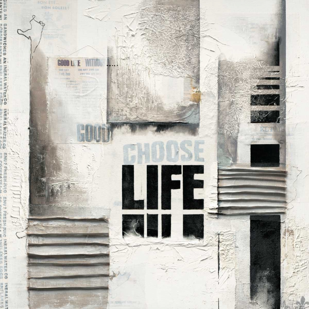 Choose life art print by Marie-Louise Oudkerk for $57.95 CAD