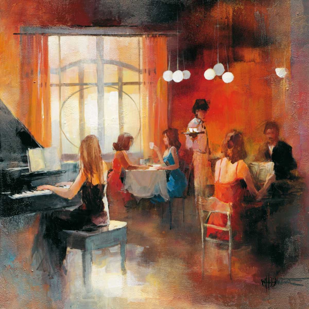 Rendez-vous I art print by Willem Haenraets for $57.95 CAD