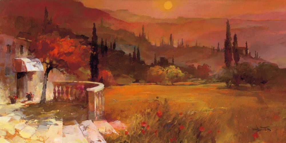 Romantic Tuscany I art print by Willem Haenraets for $57.95 CAD