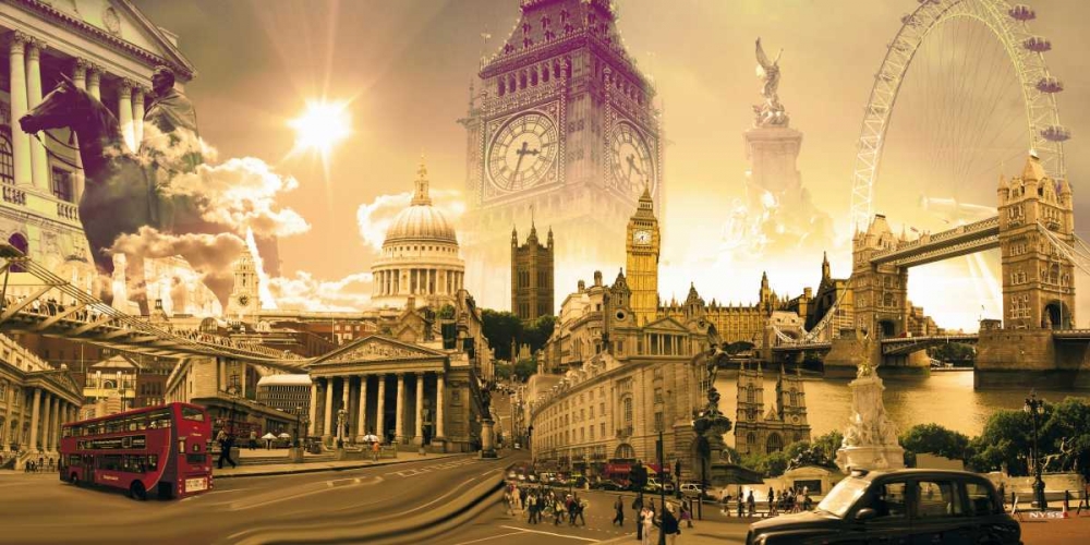 London Highlights art print by Nyss for $57.95 CAD