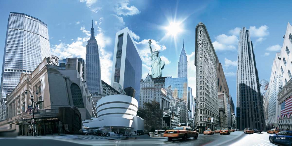 NY Highlights art print by Nyss for $57.95 CAD
