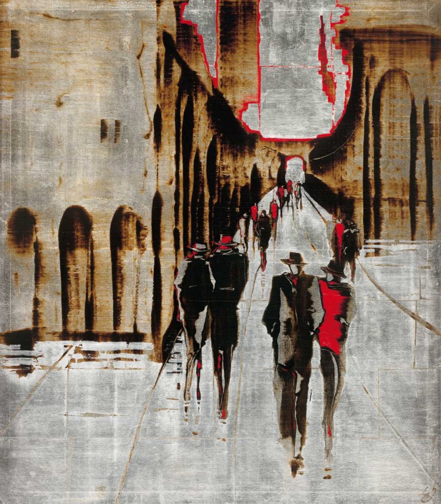 City scene IV art print by Elena Radzetska for $57.95 CAD