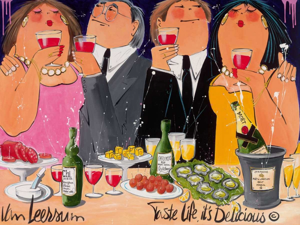 Its Delicious art print by El van Leersum for $57.95 CAD