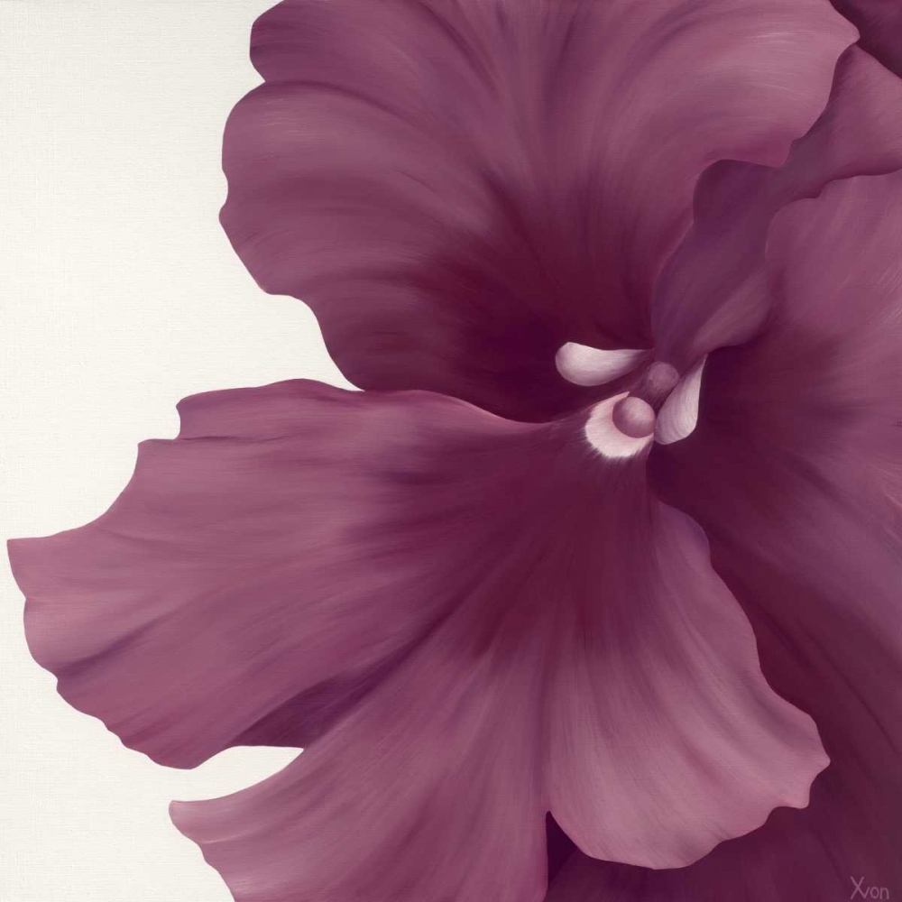 Violet Flower I art print by Yvonne Poelstra-Holzhaus for $57.95 CAD