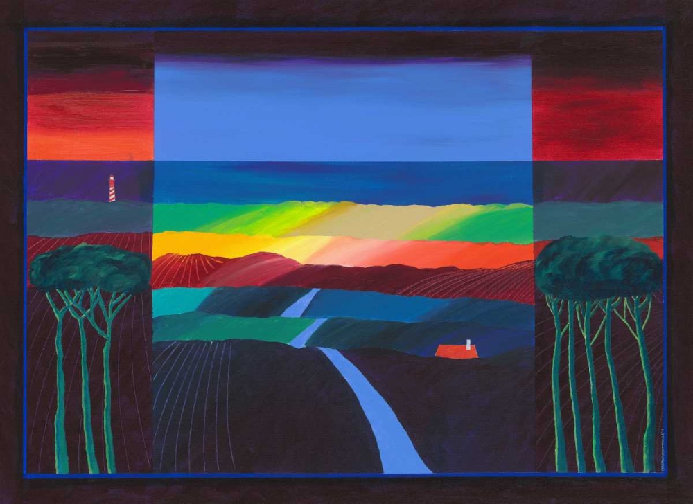 Lighthouse I art print by Cees van Oostmalle for $57.95 CAD