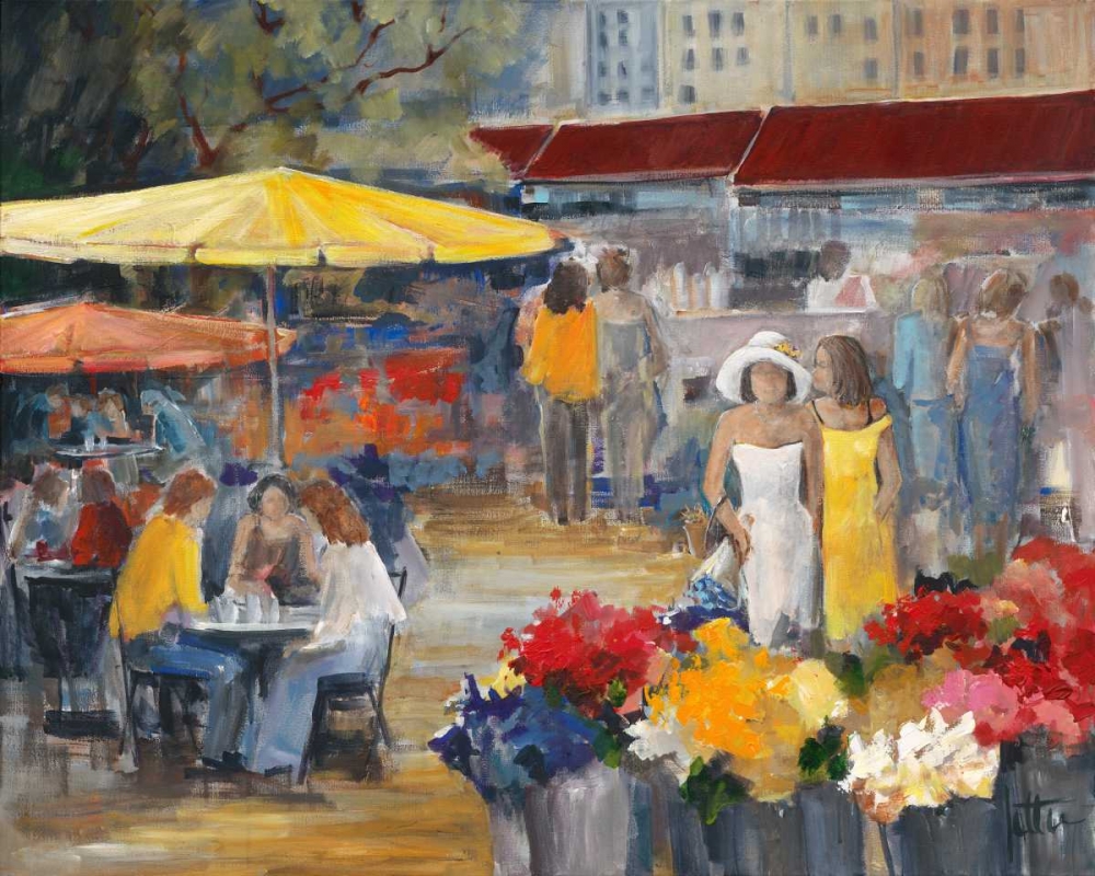 Summer market II art print by Jettie Roseboom for $57.95 CAD