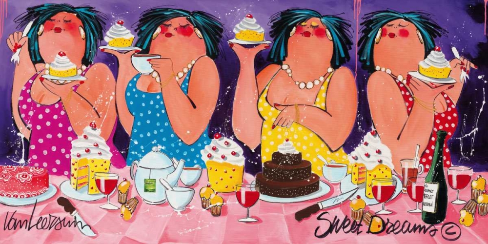 Sweet Dreams art print by El van Leersum for $57.95 CAD