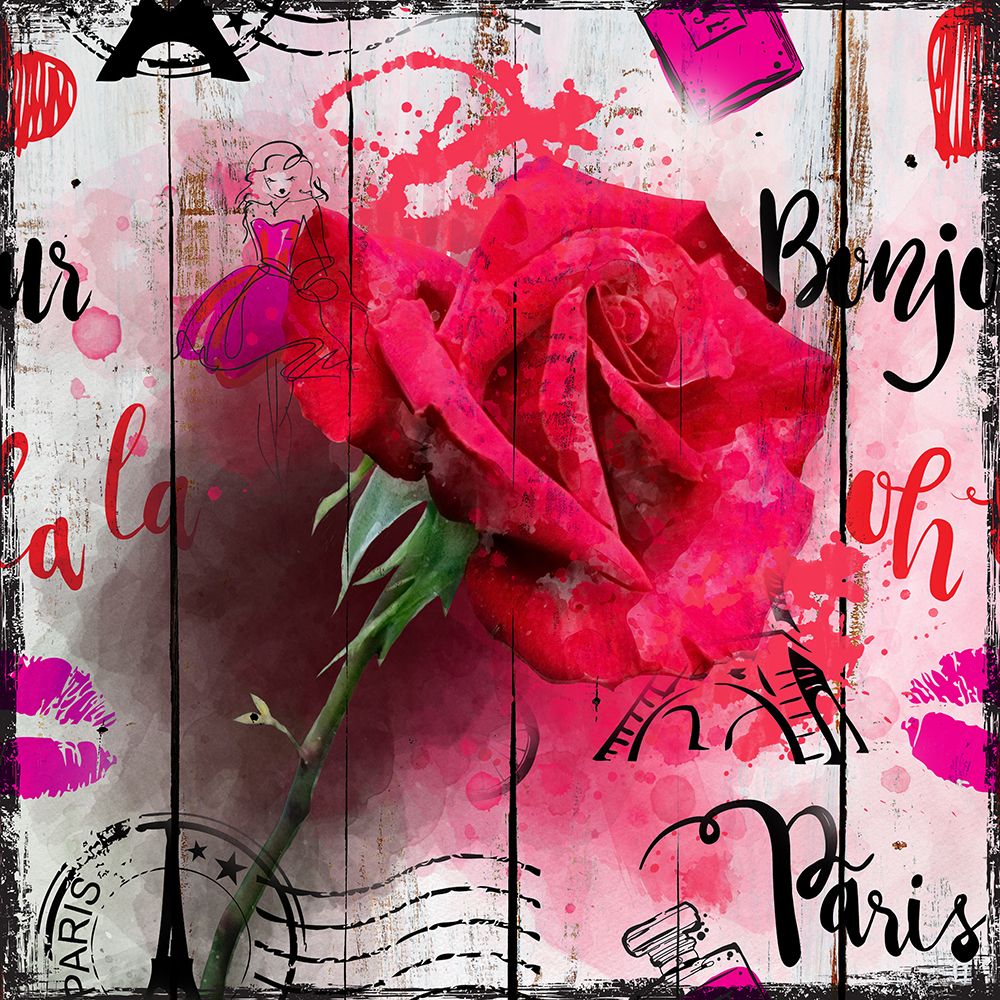 Red Rose art print by Micha Baker for $57.95 CAD