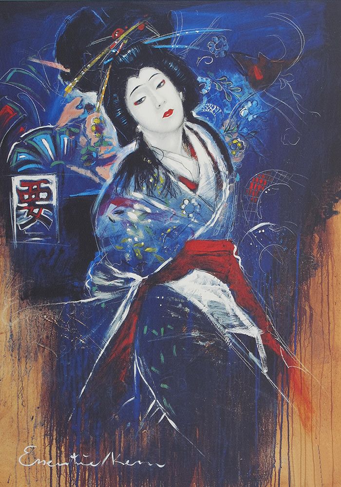 Asian love art print by Hans Jochem Bakker for $57.95 CAD