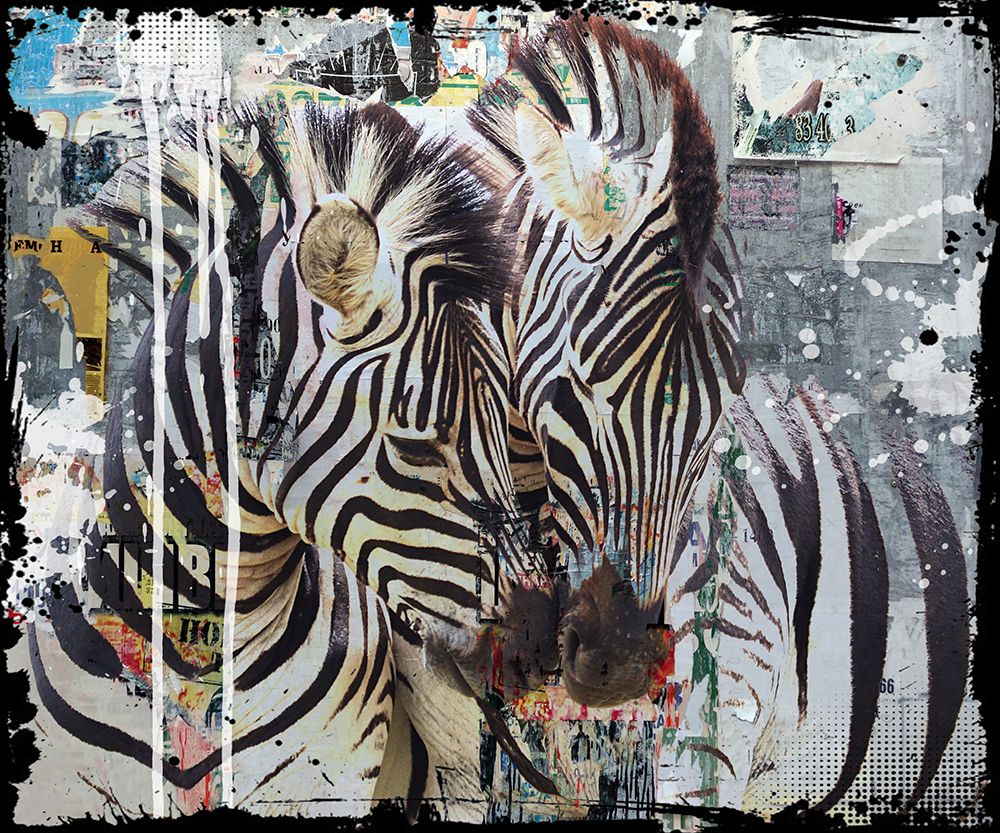 Wildlife Zebra art print by Hans Jochem Bakker for $57.95 CAD