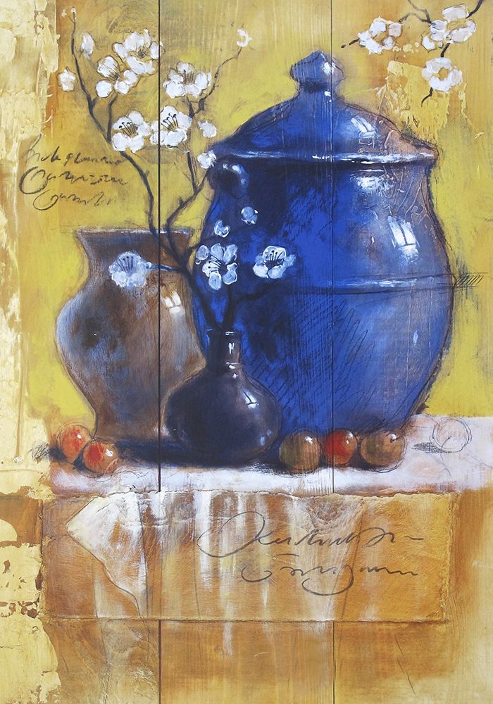 Blue classic I art print by Hans Jochem Bakker for $57.95 CAD