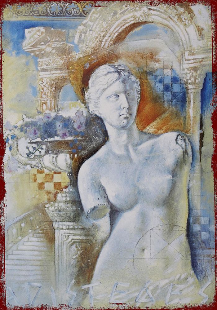 Famous sculpture II art print by Hans Jochem Bakker for $57.95 CAD