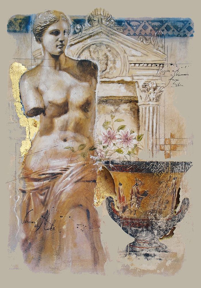 Famous sculpture III art print by Hans Jochem Bakker for $57.95 CAD