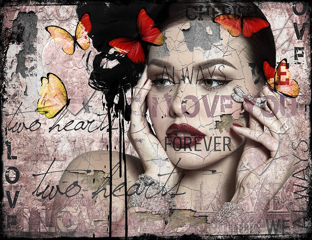 Two hearts art print by Hans Jochem Bakker for $57.95 CAD