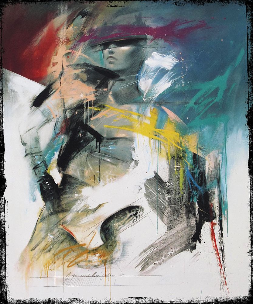 Lady snake art print by Hans Jochem Bakker for $57.95 CAD