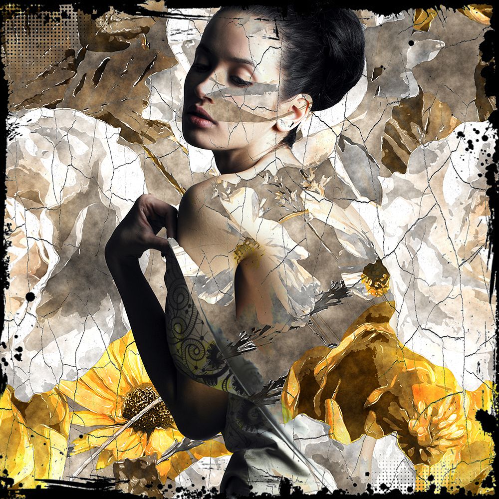 Dancing lady art print by Hans Jochem Bakker for $57.95 CAD