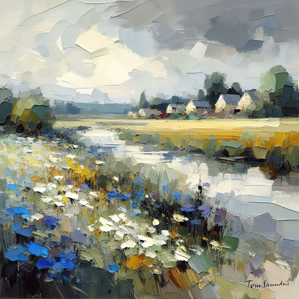 My house art print by Tom Saunders for $57.95 CAD
