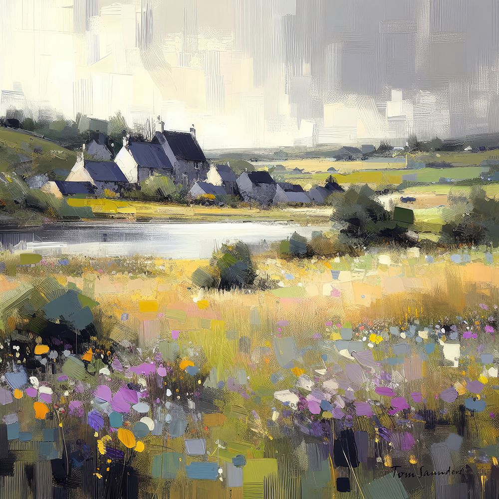 Summer style art print by Tom Saunders for $57.95 CAD
