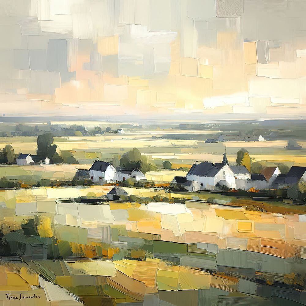 Small Village I art print by Tom Saunders for $57.95 CAD