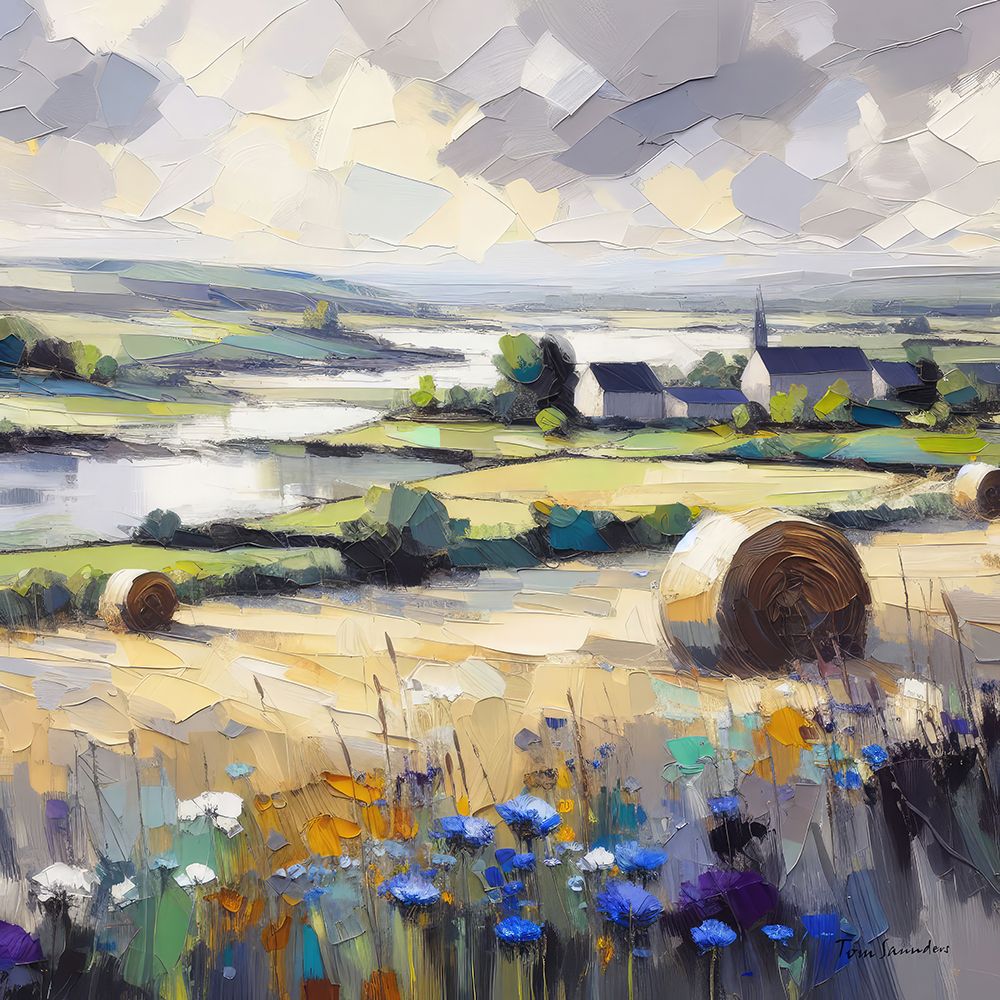 Waterfront art print by Tom Saunders for $57.95 CAD