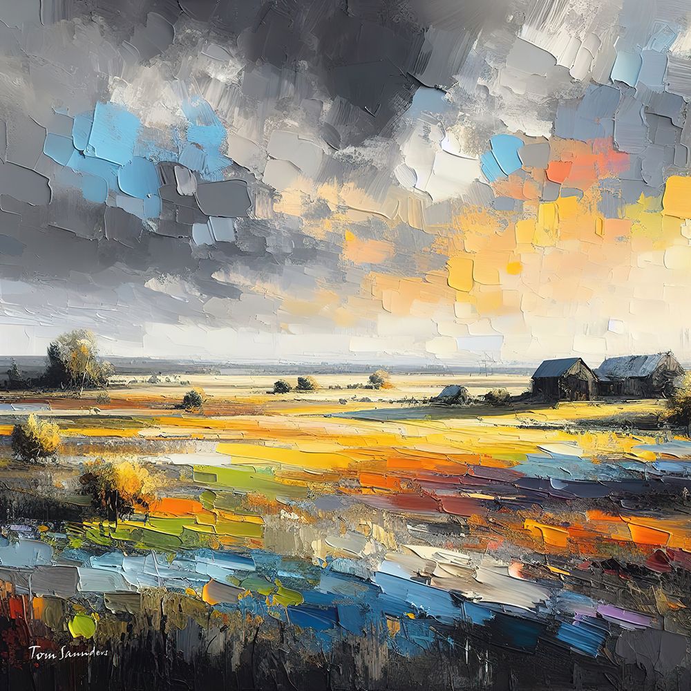 Sky Fall   I art print by Tom Saunders for $57.95 CAD