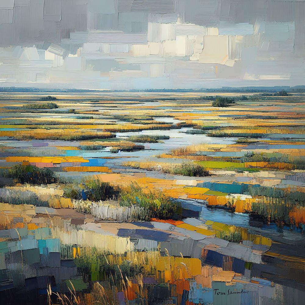 Soft Valley I art print by Tom Saunders for $57.95 CAD
