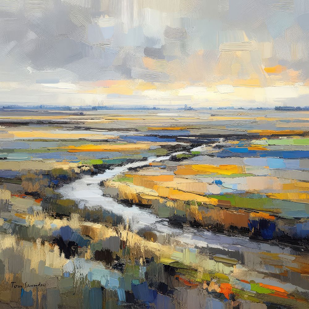 Soft Valley II art print by Tom Saunders for $57.95 CAD