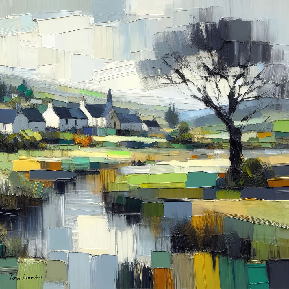 Grey Tree I art print by Tom Saunders for $57.95 CAD