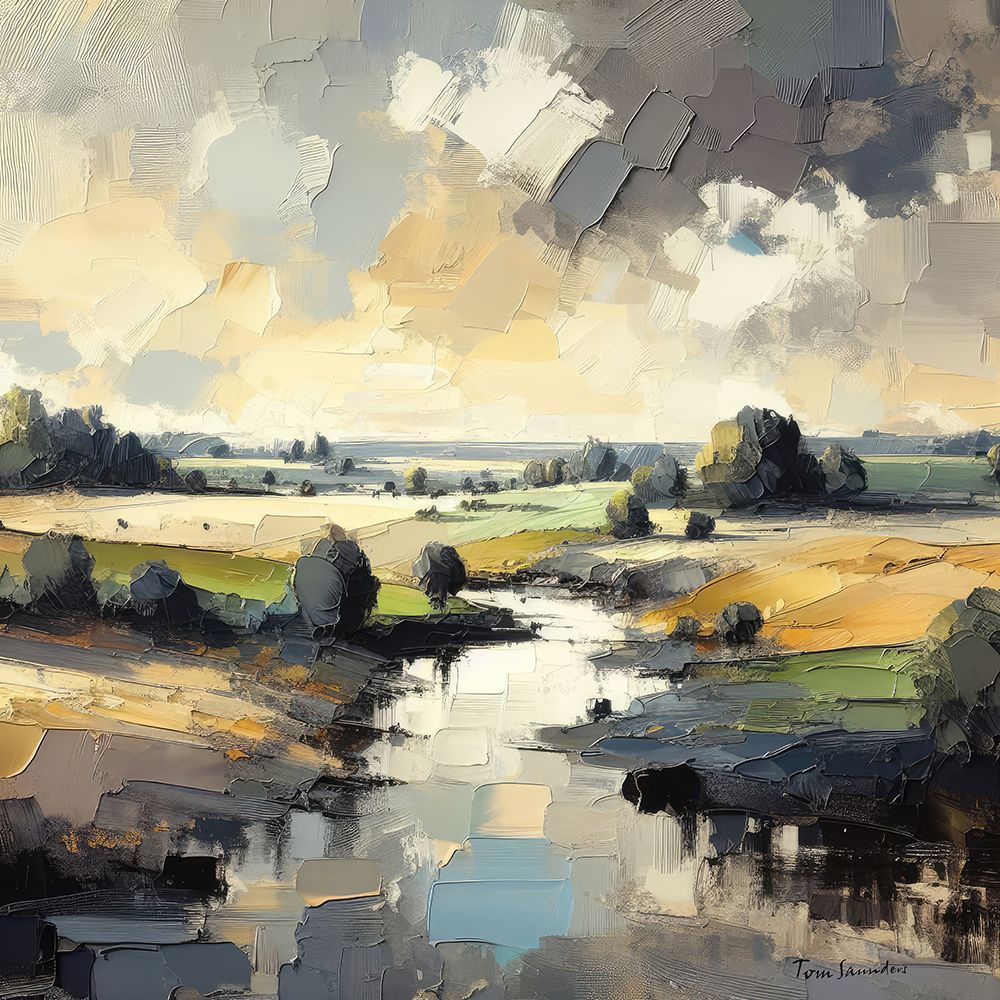 Small River art print by Tom Saunders for $57.95 CAD