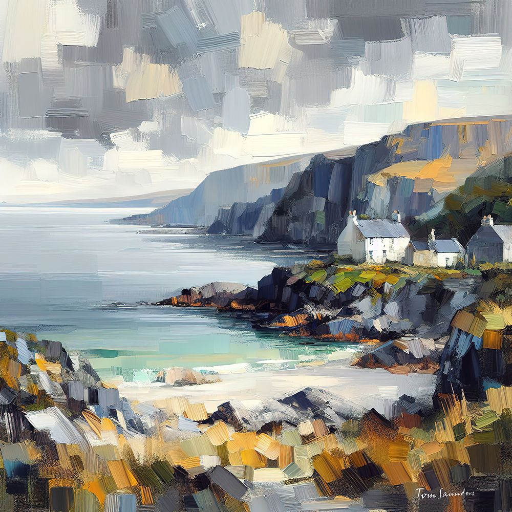 Scottisch feeling art print by Tom Saunders for $57.95 CAD