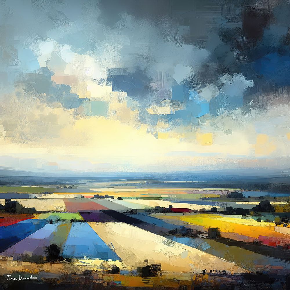 Full Colour I art print by Tom Saunders for $57.95 CAD