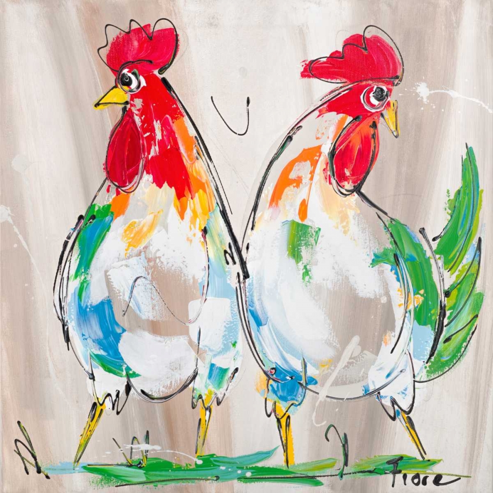 Me and my brother art print by Art Fiore for $57.95 CAD