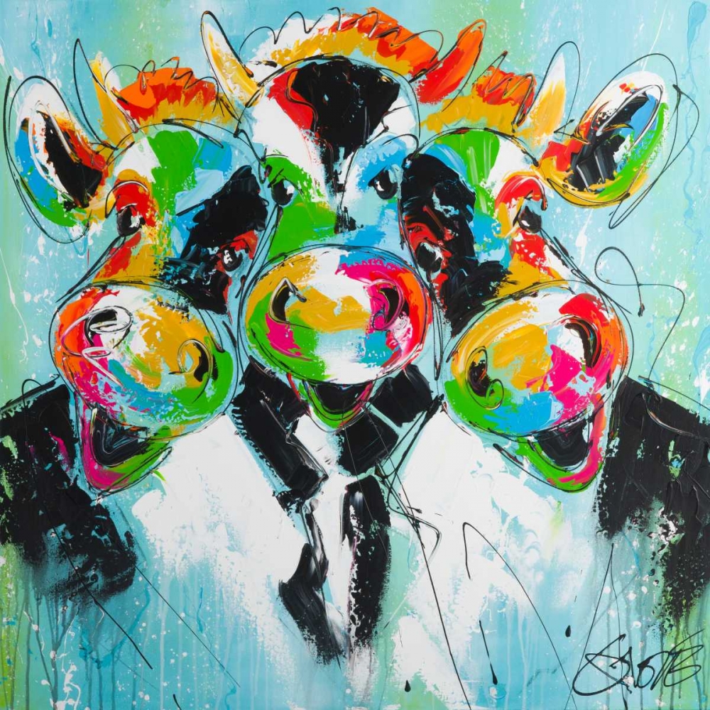 Smiling all day II art print by Art Fiore for $57.95 CAD