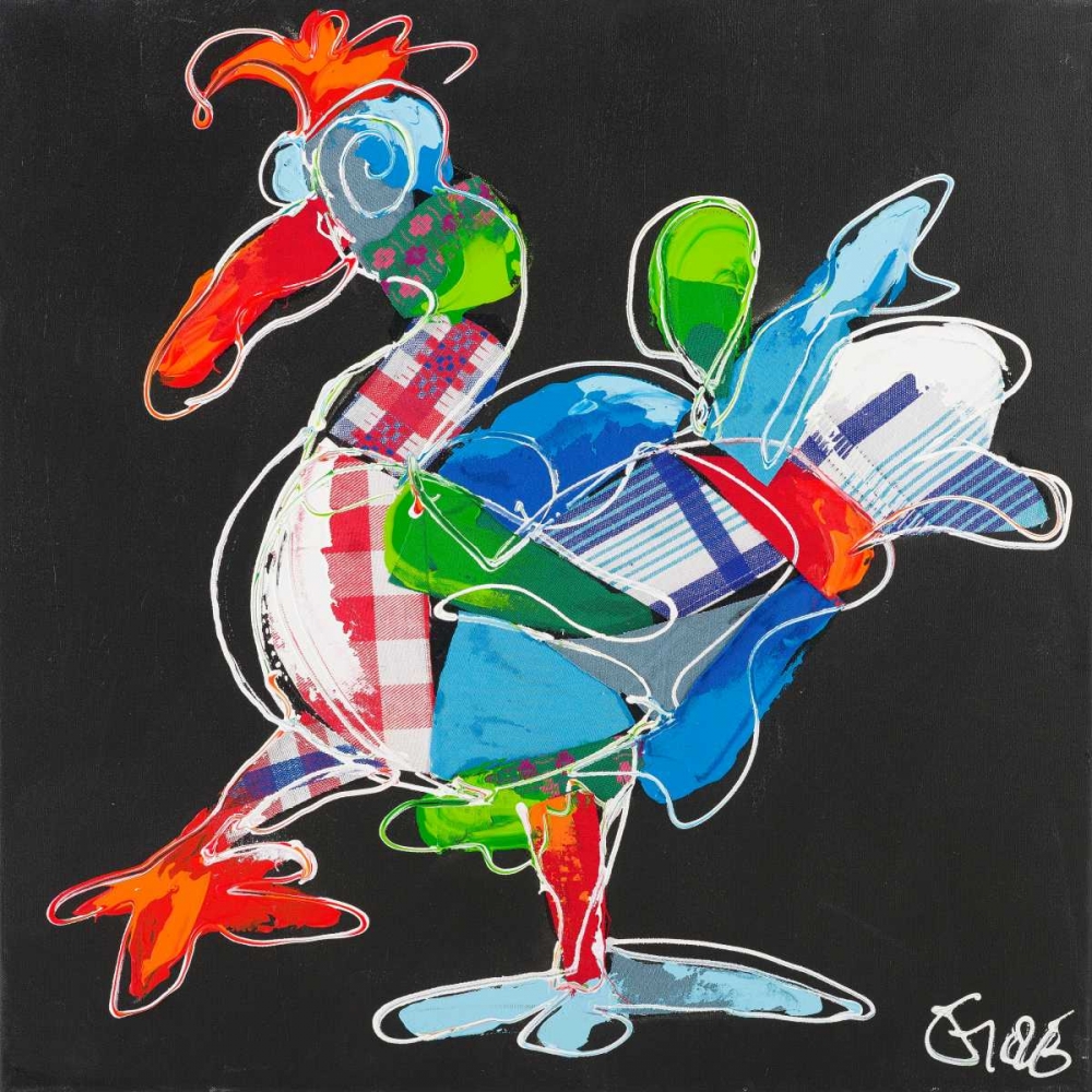 Cool animal I art print by Art Fiore for $57.95 CAD