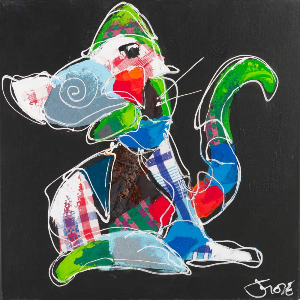 Cool animal IV art print by Art Fiore for $57.95 CAD