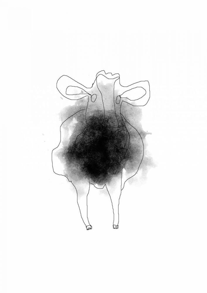 Cow art print by Anne Waltz for $57.95 CAD
