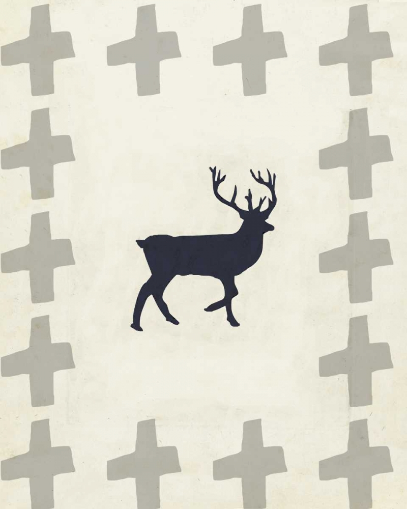 Dancing Deer II art print by Anne Waltz for $57.95 CAD