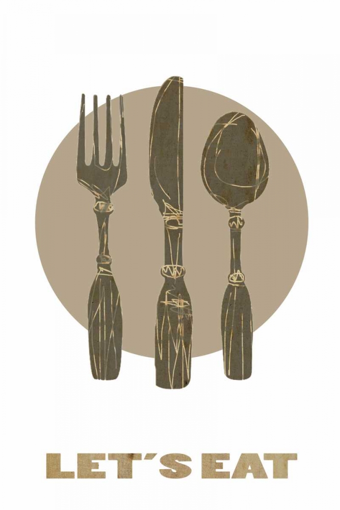 Lets eat art print by Anne Waltz for $57.95 CAD