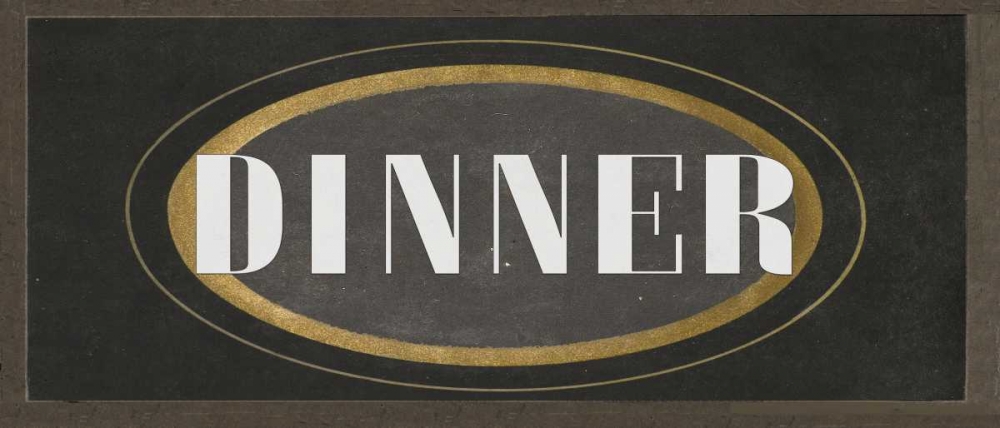 Dinner art print by Anne Waltz for $57.95 CAD