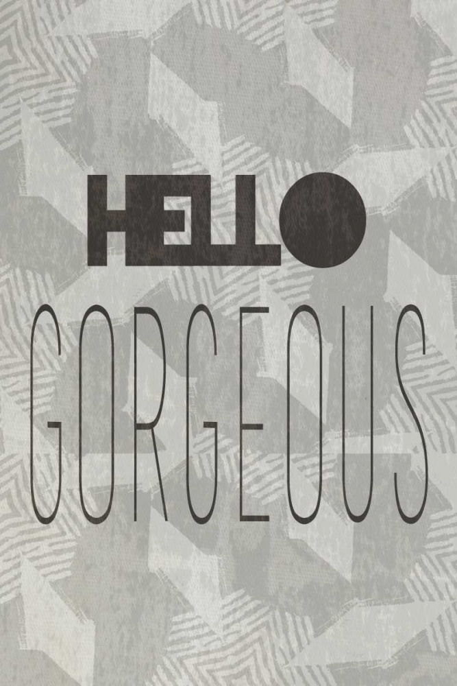 Hello gorgeous I art print by Anne Waltz for $57.95 CAD