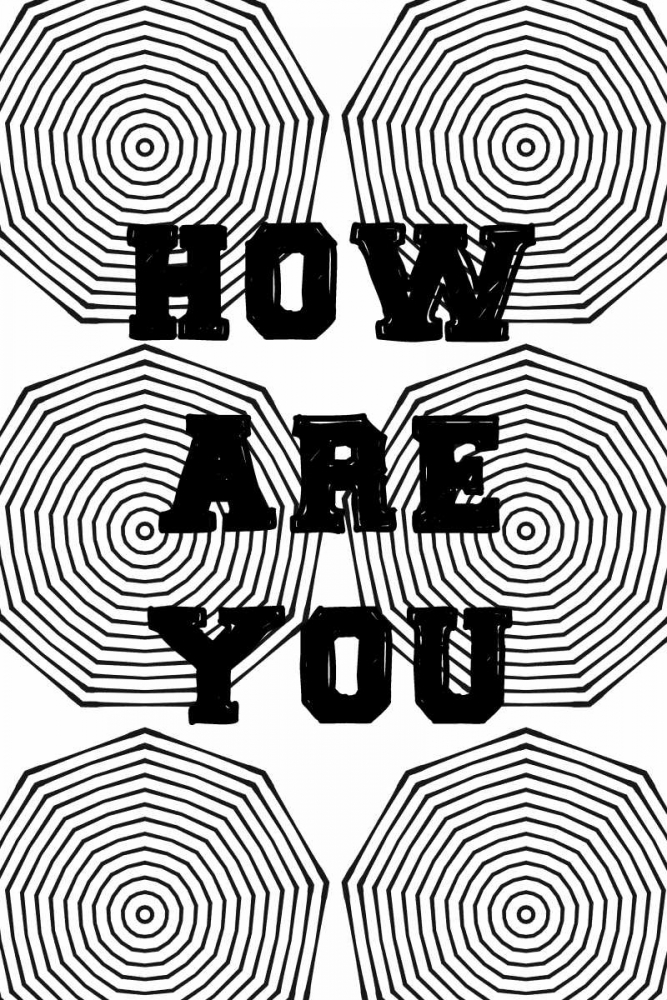 How are you art print by Anne Waltz for $57.95 CAD