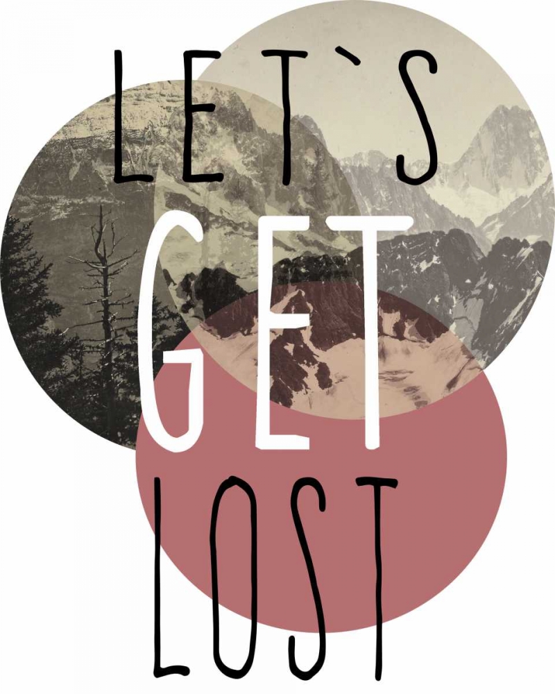 Get lost art print by Anne Waltz for $57.95 CAD